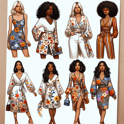 10 Inspirasi Outfit Floral untuk Tampilan Segar dan Menawan