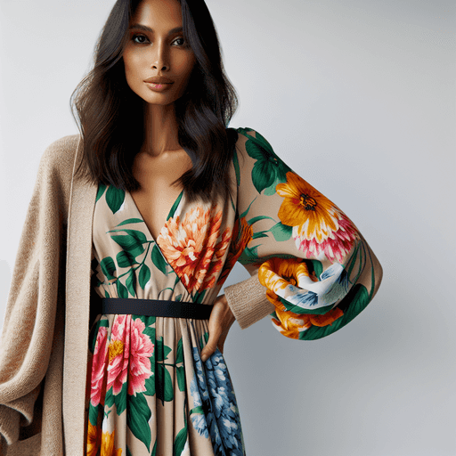 Cara Memadukan Cardigan dengan Floral Outfit untuk Tampilan yang Menarik