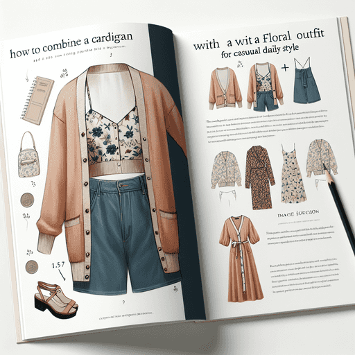 Cara Memadukan Cardigan dengan Outfit Floral untuk Gaya Santai Sehari-hari