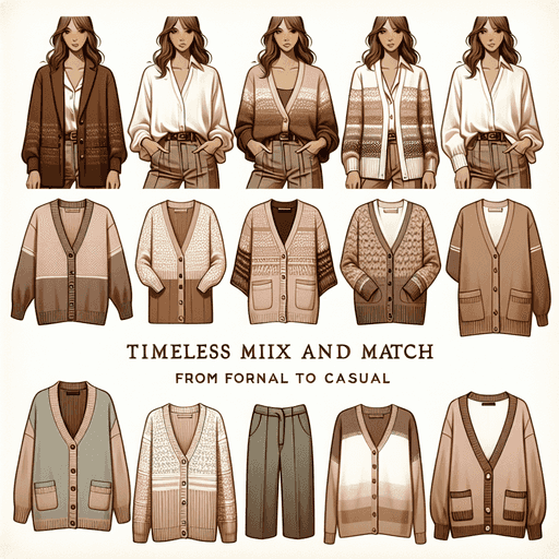 Cardigan: Padu Padan yang Tak Lekang oleh Waktu, dari Formal hingga Santai
