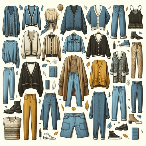 Cardigan sebagai Fashion Statement: Ide Padu Padan dengan Celana Denim