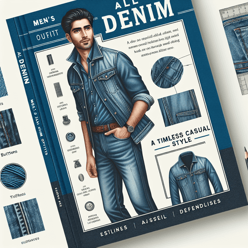 Outfit All-Denim Pria: Gaya Kasual yang Tidak Pernah Ketinggalan Zaman