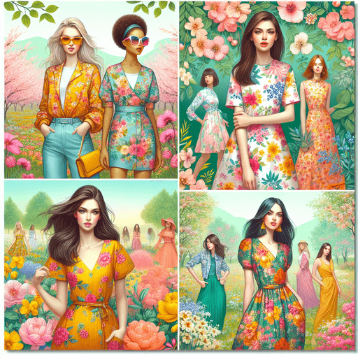 Outfit Floral Musim Semi: Ide untuk Tampilan yang Cerah dan Ceria