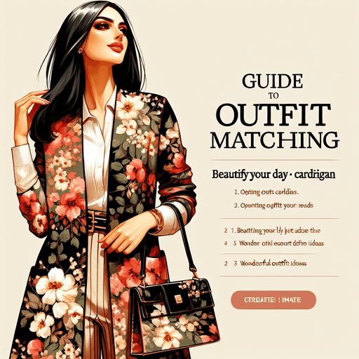 Panduan Padu-Padan Outfit: Mempercantik Hari Anda dengan Cardigan Floral